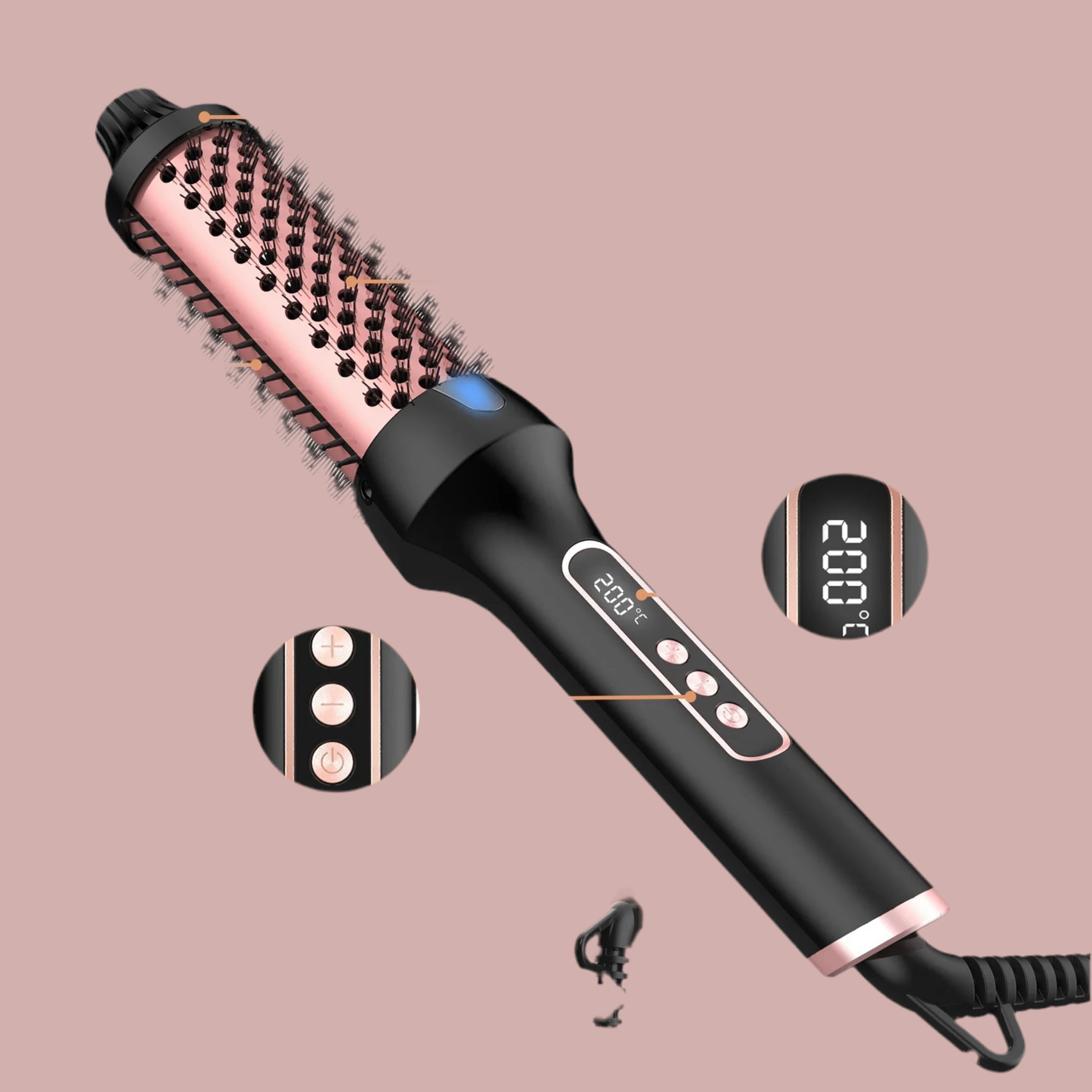 Brosse électrique coiffante
